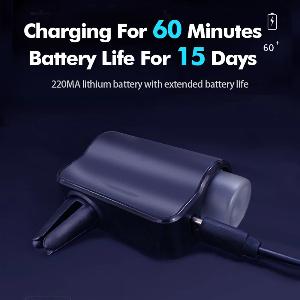Diffuseur de Parfum Voiture Rechargeable – Diffusion Automatique