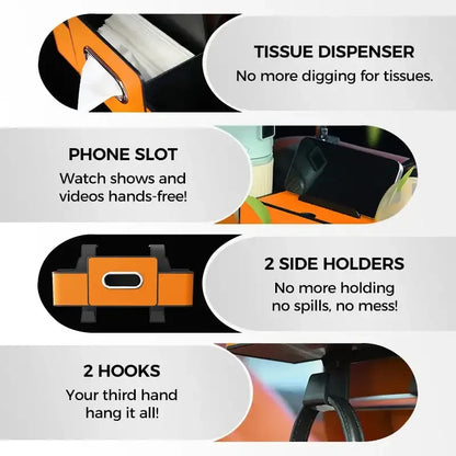 Organiseur de Dossier de Siège Voiture – Rangement Arrière Imperméable
