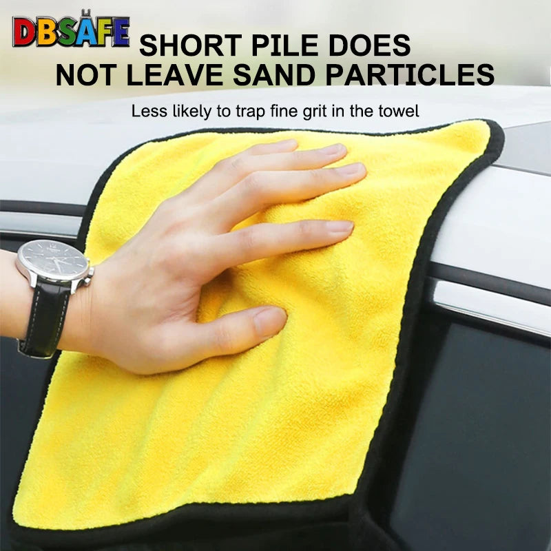 Lot de 5 Microfibres Voiture Épaisses 30×30 cm – Sans Traces