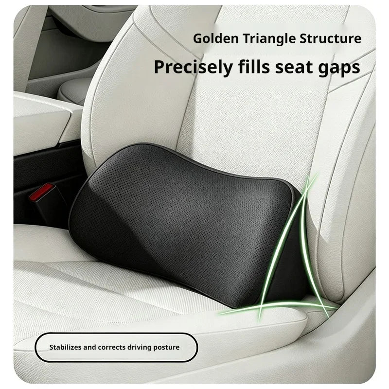 Coussin Lombaire de Voiture à Mémoire de Forme – Soutien du Dos