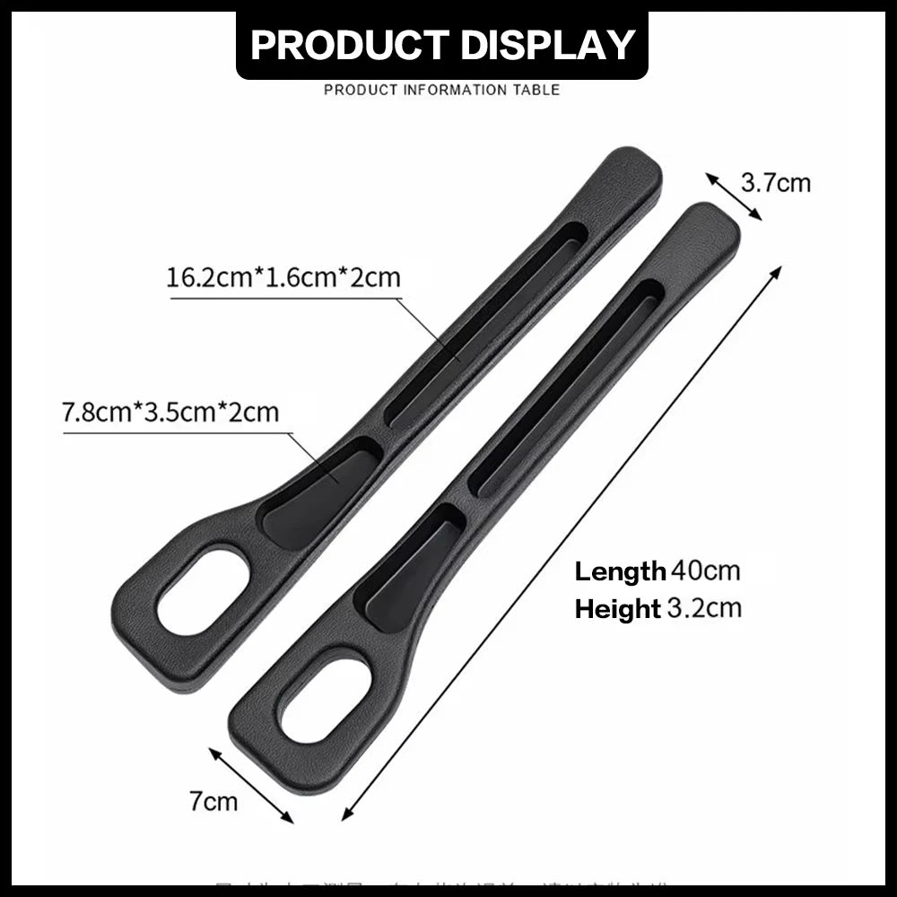 Cales de Siège Voiture Anti-Chute (lot de 2) – Comble l'Espace Siège/Console