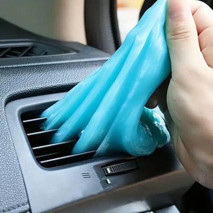 Gel nettoyant magique voiture bleu