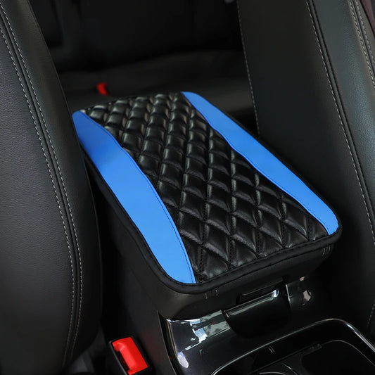 Accoudoir de voiture en cuir PU - vue installée