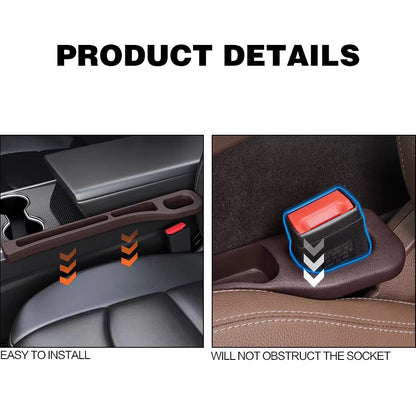 Cales de Siège Voiture Anti-Chute (lot de 2) – Comble l'Espace Siège/Console