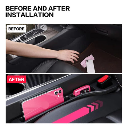 Cales de Siège Voiture Anti-Chute (lot de 2) – Comble l'Espace Siège/Console