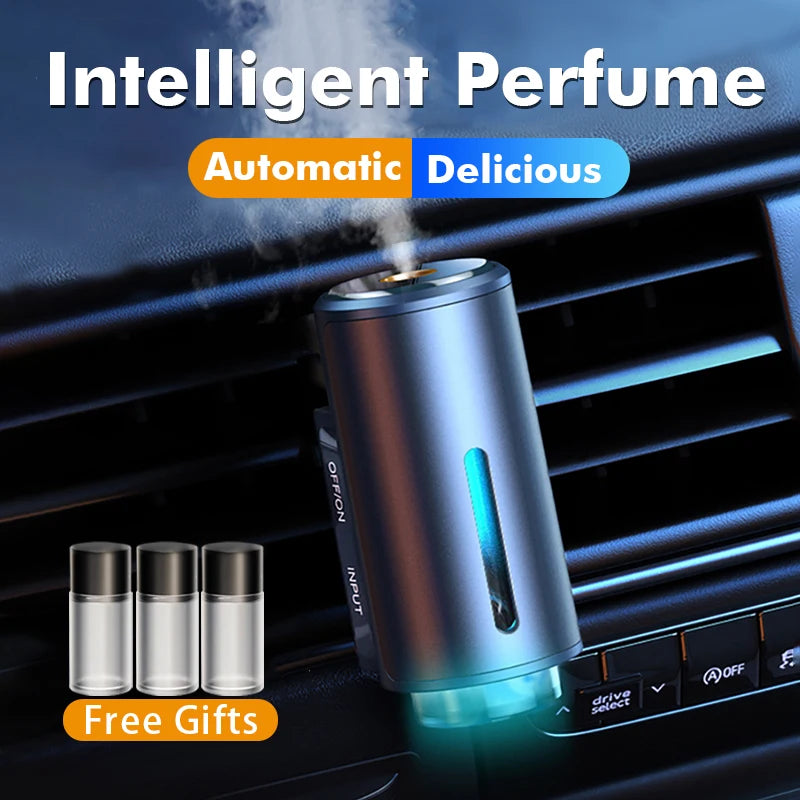 Diffuseur de Parfum Voiture Rechargeable – Diffusion Automatique