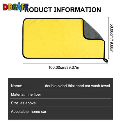 Lot de 5 Microfibres Voiture Épaisses 30×30 cm – Sans Traces