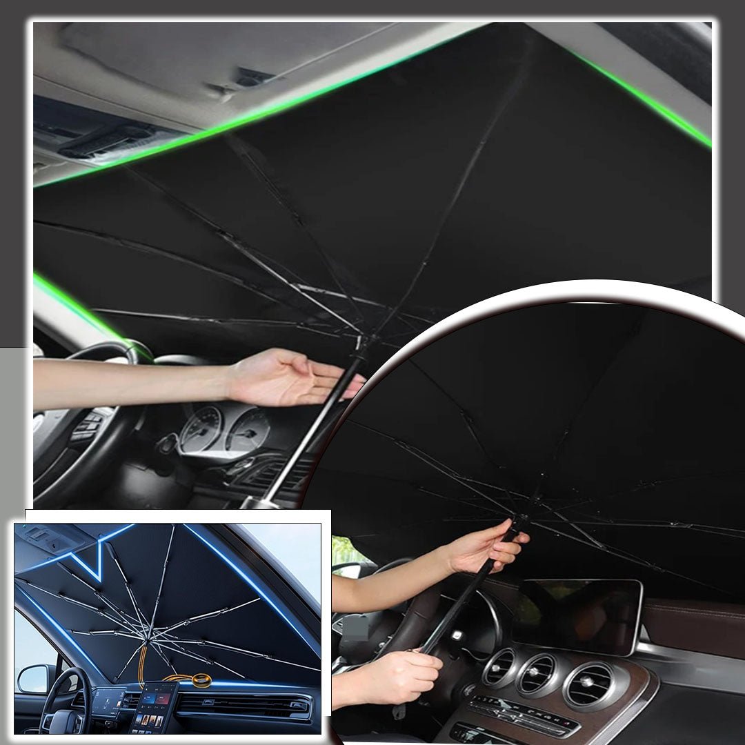 UltraShade™ | Parasol Pliable pour Voiture - Carconfort