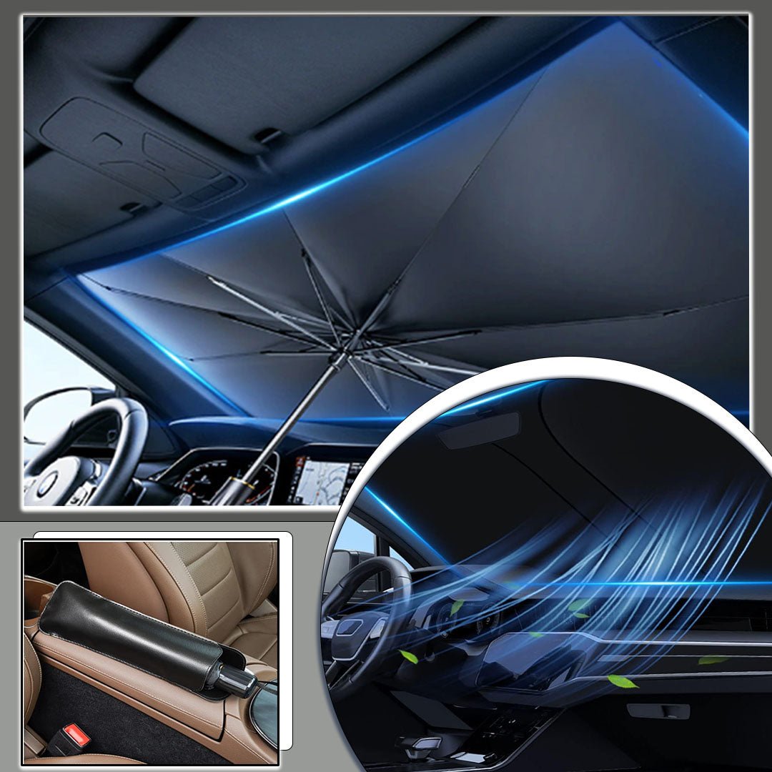 UltraShade™ | Parasol Pliable pour Voiture - Carconfort