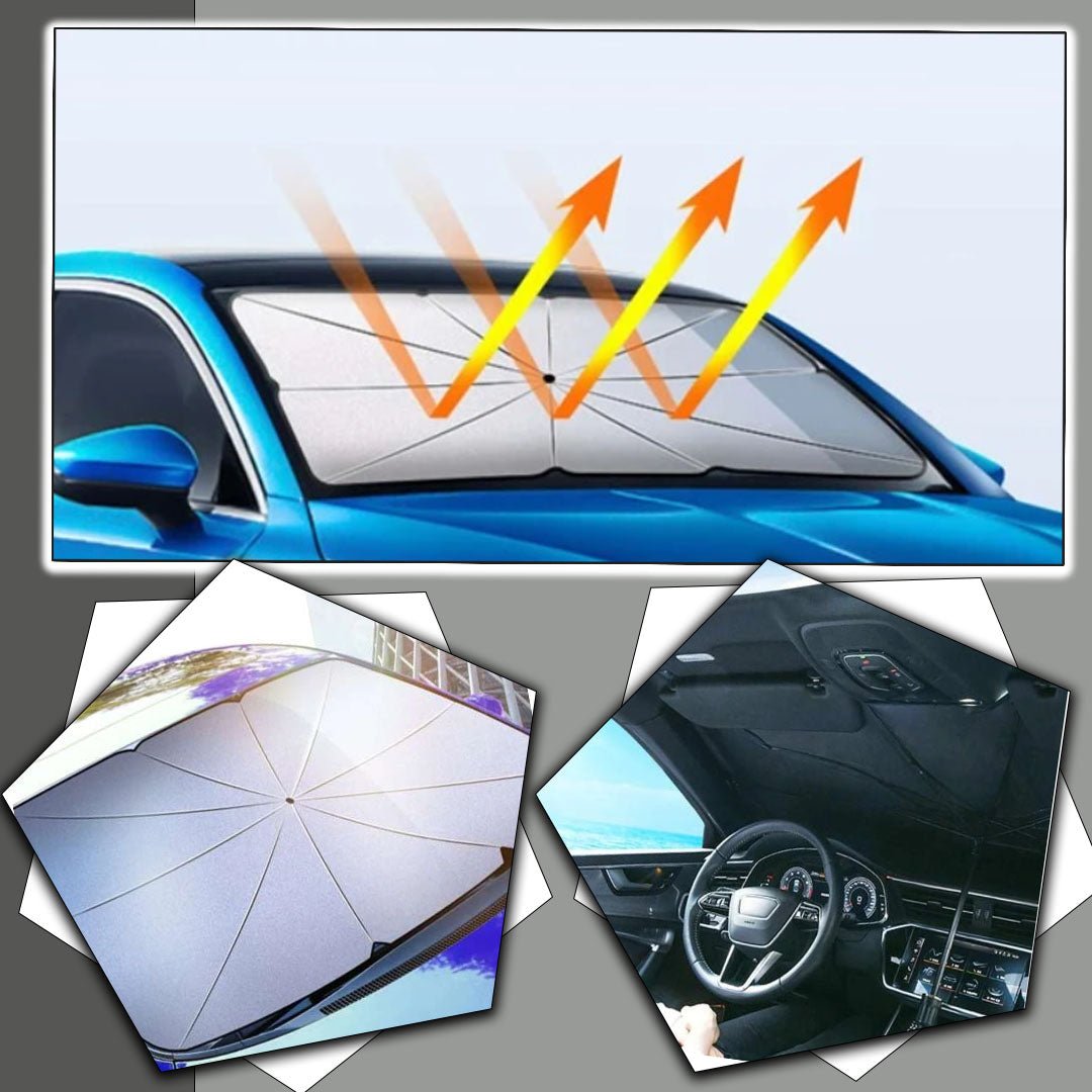 UltraShade™ | Parasol Pliable pour Voiture - Carconfort